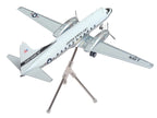 Convair C-131 Samaritan Transport Aircraft "United States Navy - NAS Guantanamo Bay" (141017) White and Gray "Gemini 200" Series 1/200 Diecast Model Airplane by GeminiJets-3