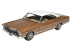 1976 Ford Galaxie Burnt Amber Metallic with White Top Limited Edition to 200 pieces Worldwide 1/43 Model Car by Goldvarg Collection