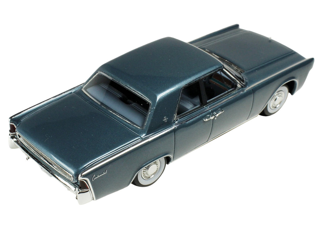 1962 Lincoln Continental Oxford Gray Metallic with Blue Interior Limited Edition to 200 pieces Worldwide 1/43 Model Car by Goldvarg Collection-3