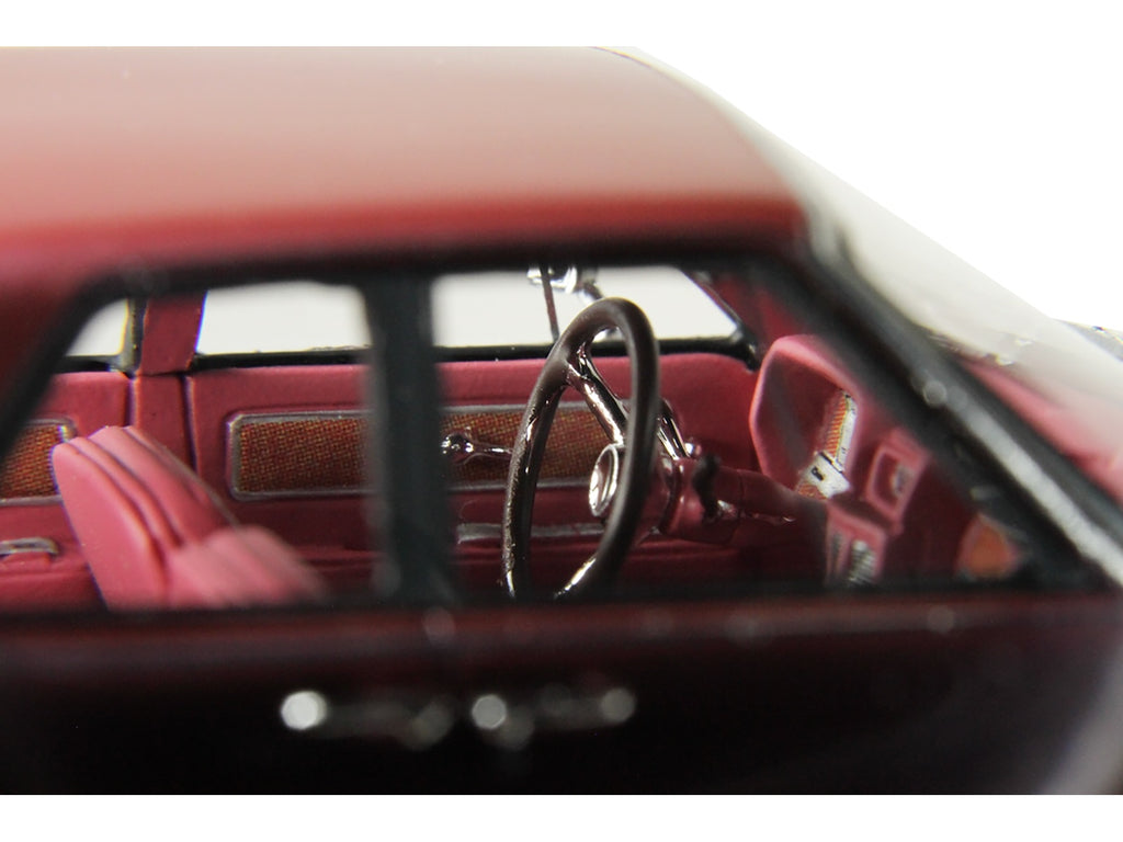 1962 Lincoln Continental Royal Red Metallic with Red Interior Limited Edition to 200 pieces Worldwide 1/43 Model Car by Goldvarg Collection