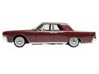 1962 Lincoln Continental Royal Red Metallic with Red Interior Limited Edition to 200 pieces Worldwide 1/43 Model Car by Goldvarg Collection-3