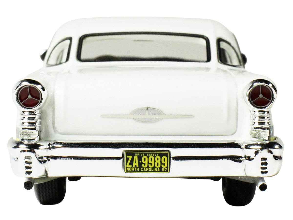 1957 Oldsmobile Starfire Coronado Yellow and Alcan White Limited Edition to 200 pieces Worldwide 1/43 Model Car by Goldvarg Collection-3