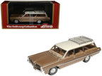 1964 Pontiac Safari Bronze Irid Metallic with Cream Top Limited Edition to 200 pieces Worldwide 1/43 Model Car by Goldvarg Collection-2