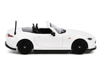 2024 Mazda MX-5 Roadster White 1/64 Diecast Model Car by GCD x Enchery-0