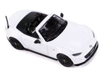 2024 Mazda MX-5 Roadster White 1/64 Diecast Model Car by GCD x Enchery-2