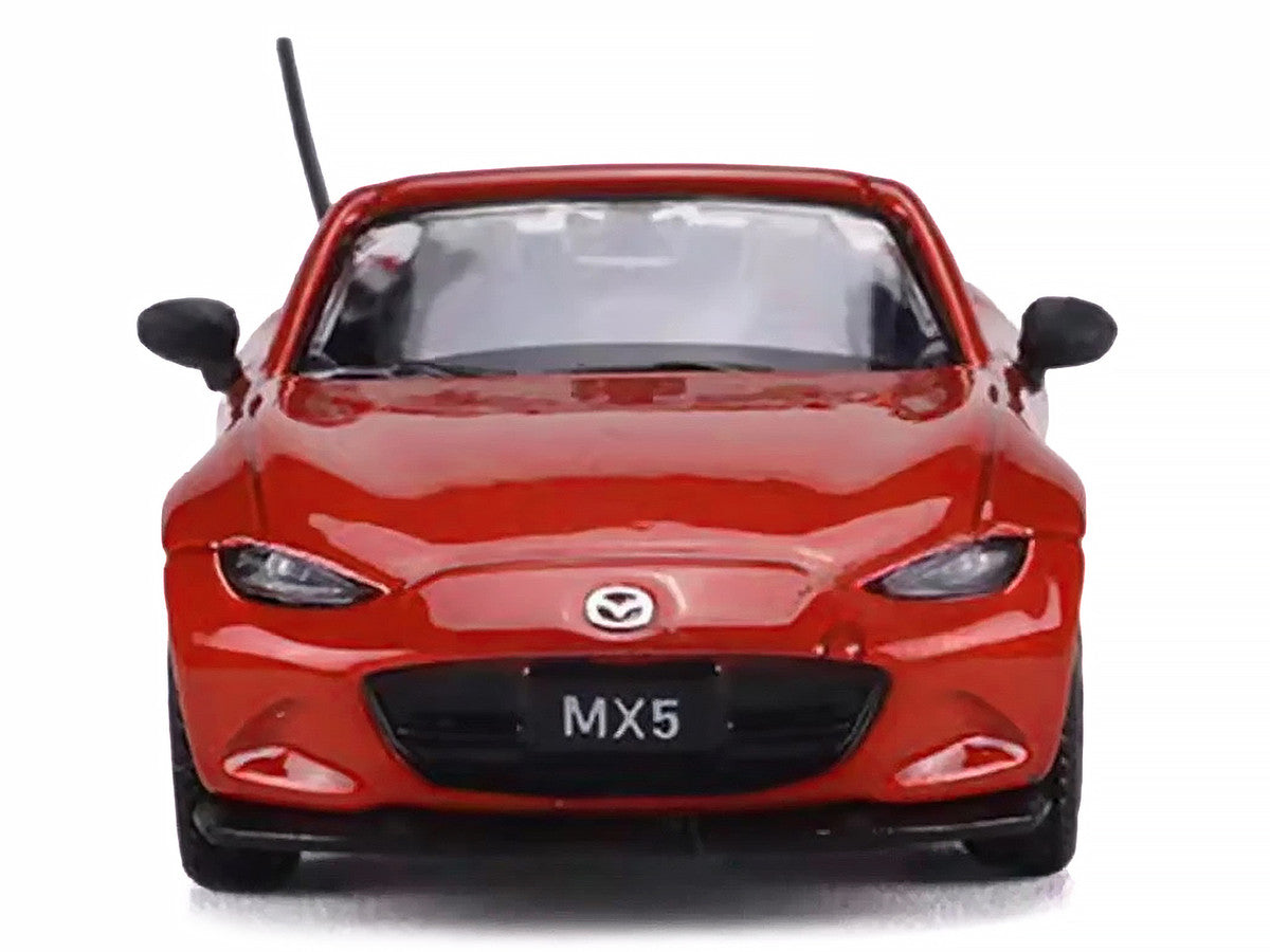 2024 Mazda MX-5 Roadster Orange Metallic 1/64 Diecast Model Car by GCD x Enchery-3