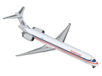 McDonnell Douglas MD-90 Commercial Aircraft "American Airlines" (N904RA) White with Blue and Red Stripes 1/400 Diecast Model Airplane by GeminiJets-1