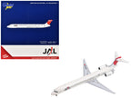 McDonnell Douglas MD-90 Commercial Aircraft "Japan Airines" (JA002D) White with Red Tail 1/400 Diecast Model Airplane by GeminiJets-3