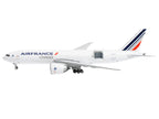 Boeing 777F Commercial Aircraft "Air France Cargo" (F-GUOC) White with Red and Blue Striped Tail "Interactive Series" 1/400 Diecast Model Airplane by GeminiJets-0