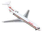 Boeing 727-200 Commercial Aircraft "Trump Shuttle" White with Red Stripes 1/400 Diecast Model Airplane by GeminiJets-2