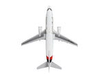 Boeing 737-300 Commercial Aircraft "Emirates Airlines" (AP-BCD) White with Striped Tail 1/400 Diecast Model by GeminiJets-1
