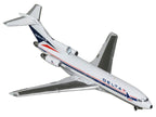 Boeing 727-100 Commercial Aircraft "Delta Air Lines" (N1633) White with Red and Blue Stripes 1/400 Diecast Model by GeminiJets-1
