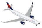 Airbus A330-900 Commercial Aircraft "Delta Air Lines" (N408DX) White with Red and Blue Tail 1/400 Diecast Model by GeminiJets-1