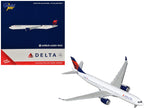 Airbus A330-900 Commercial Aircraft "Delta Air Lines" (N408DX) White with Red and Blue Tail 1/400 Diecast Model by GeminiJets-0
