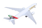 Boeing 777F Commercial Aircraft "Emirates SkyCargo" (A6-EFV) White with Striped Tail 1/400 Diecast Model by GeminiJets-3