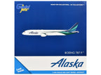 Boeing 787-9 Commercial Aircraft "Alaska Airlines" (N784HA) White with Blue and Green Tail 1/400 Diecast Model by GeminiJets-1