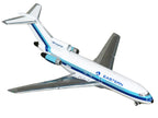 Boeing 727-100 Commercial Aircraft "Eastern Air Lines" (N8164G) White with Blue Stripes 1/400 Diecast Model Airplane by GeminiJets-1