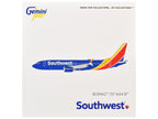 Boeing 737 MAX 8 Commercial Aircraft "Southwest Airlines" (N8788L) Blue with Red and Yellow Stripes 1/400 Diecast Model Airplane by GeminiJets-2