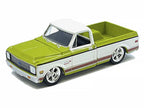 1972 Chevrolet C-10 Short Bed Pickup Truck Mustard Yellow and White "Mijo Exclusives" Series 1/64 Diecast Model Car by Greenlight-0