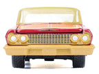 1963 Chevrolet Impala Lowrider "Michael Heralda Special Edition" Red Metallic with Cream Top and Interior with Gold Graphics "Hobby Exclusive" Series 1/64 Diecast Model Car by Greenlight-1