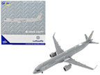 Airbus A321neo Transport Aircraft "German Luftwaffe" Gray "Gemini Macs" Series 1/400 Diecast Model Airplane by GeminiJets-0