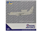 Boeing E-7A Wedgetail Aircraft "Royal Air Force" (WT001) Gray "Gemini Macs" Series 1/400 Diecast Model by GeminiJets-2