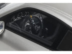2024 Porsche 911 RWB Abu Silver Metallic with Black Hood 1/18 Model Car by GT Spirit-3