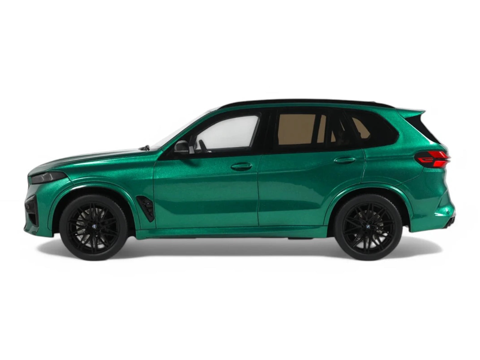 2023 BMW X5 M Competition Isle of Man Green Metallic 1/18 Model Car by GT Spirit