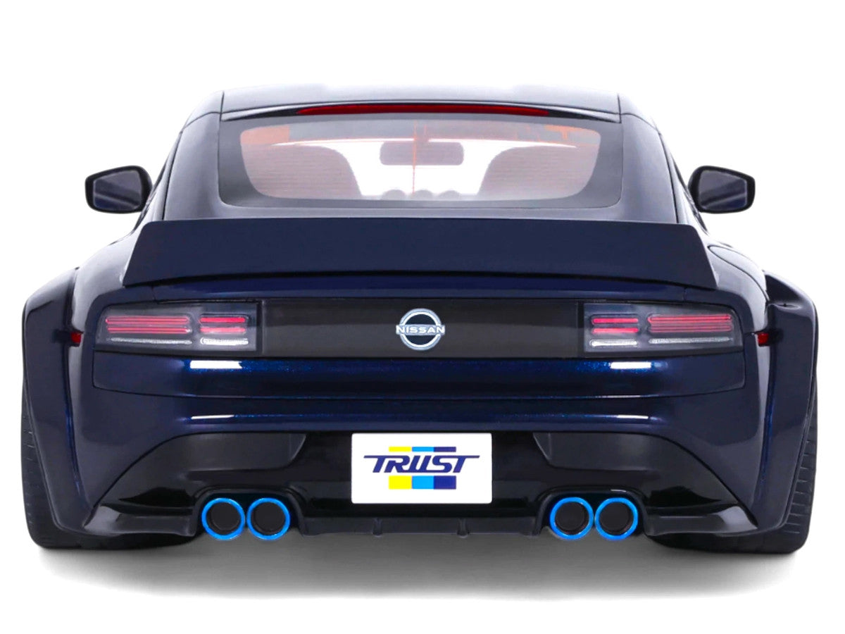 2023 Nissan 400Z by Pandem RHD (Right Hand Drive) Midnight Blue 1/18 Model Car by GT Spirit-3