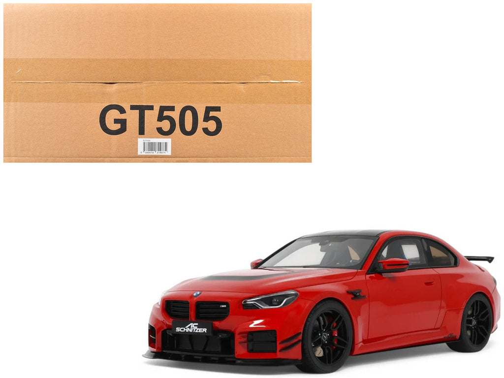 2023 AC Schnitzer ACS2 Sport (BMW M2) Toronto Red with Black Top 1/18 Model Car by GT Spirit-4