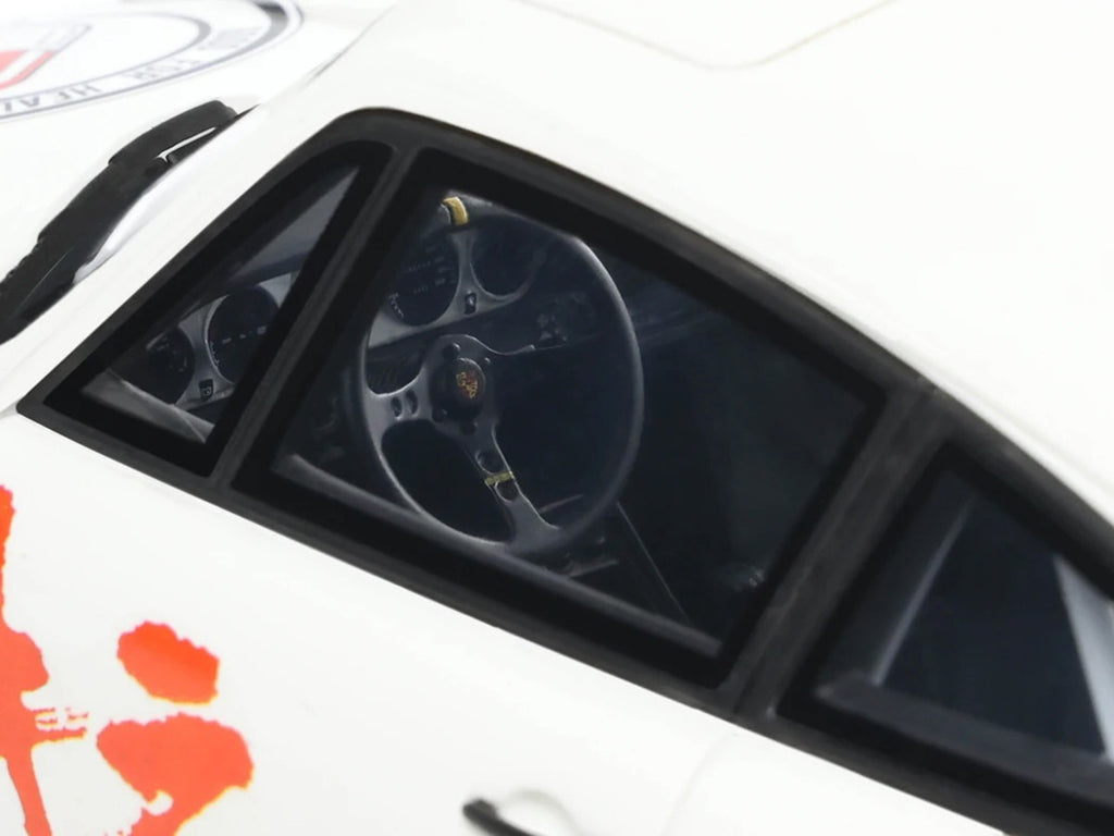 2024 RWB Akira White with Graphics "Akira" (1988) Movie 1/18 Model Car by GT Spirit-2