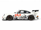 2024 RWB Akira White with Graphics "Akira" (1988) Movie 1/18 Model Car by GT Spirit-0