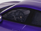 2023 Porsche Taycan Turbo GT Purple Sky Metallic 1/18 Model Car by GT Spirit