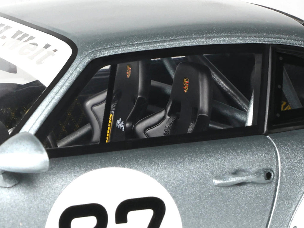 2024 RWB Yuiitsumuni #27 Silver Metallic 1/18 Model Car by GT Spirit-3