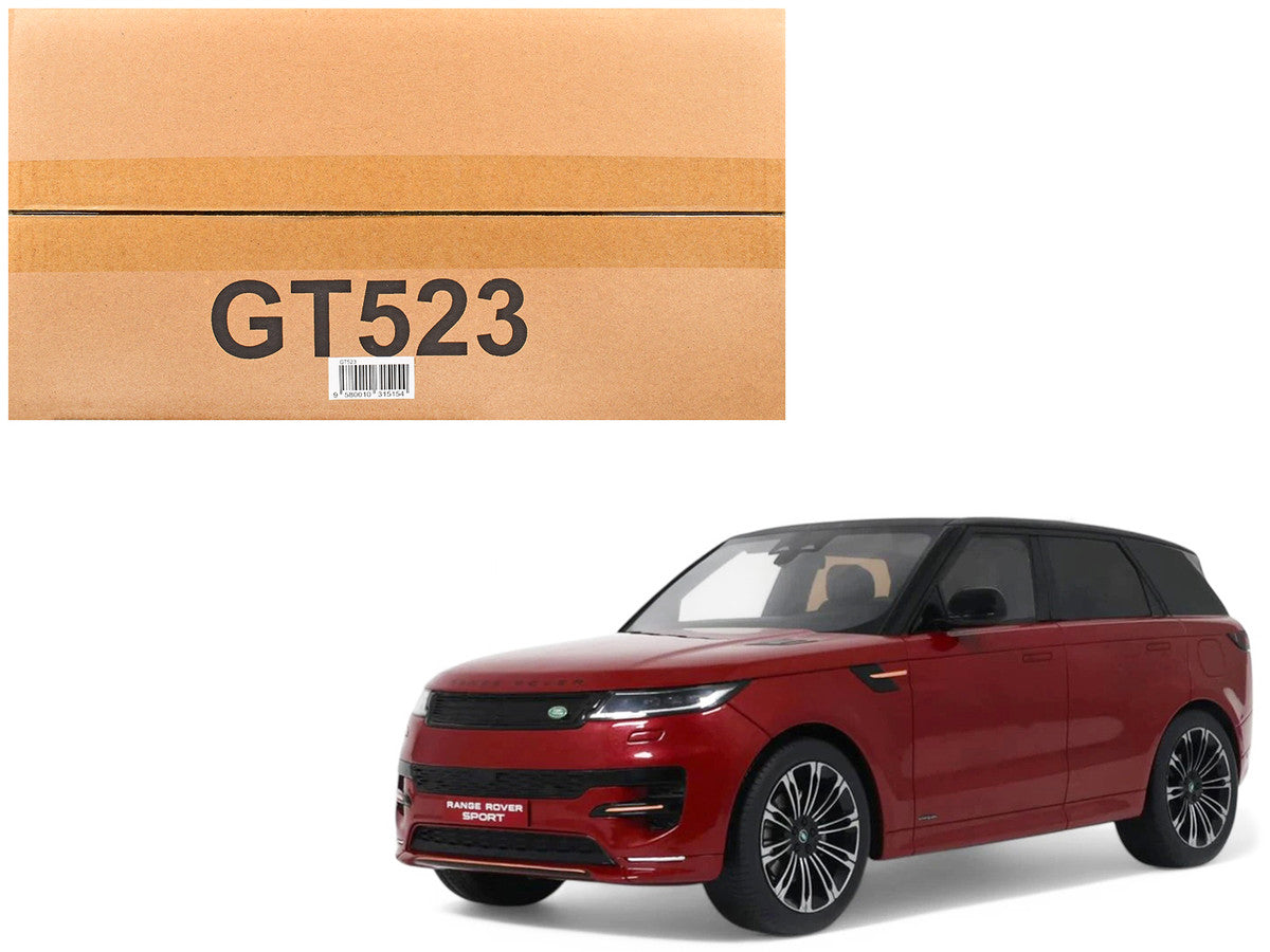 2022 Range Rover Sport Firenze Red Metallic 1/18 Model Car by GT Spirit-4