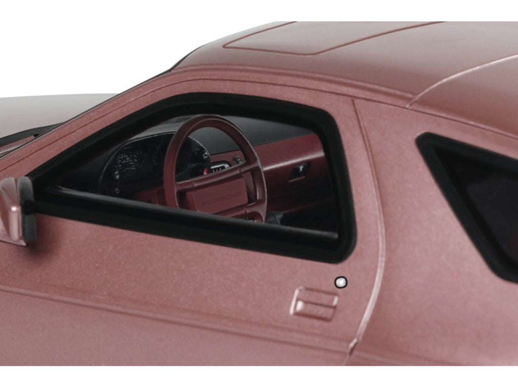 1980 Porsche 928 S Pink Metallic 1/18 Model Car by GT Spirit