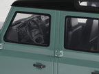2016 Land Rover Defender 3 Station Wagon Green with Black Top 1/18 Model Car by GT Spirit-3