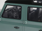 2016 Land Rover Defender 3 Station Wagon Green with Black Top 1/18 Model Car by GT Spirit