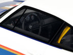 2023 RWB x Liberty Walk 993 #2 White and Blue Metallic with Graphics 1/18 Model Car by GT Spirit