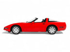 1995 Chevrolet Corvette C4 Convertible Torch Red 1/18 Model Car by GT Spirit-0