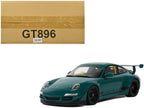 2021 RWB Bodykit "Syunkashuto" Green with Black Stripes 1/18 Model Car by GT Spirit-0