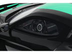 2023 Rimac Nevera Black with Green Stripes 1/18 Model Car by GT Spirit-2