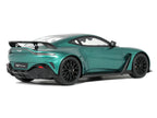 2023 Aston Martin Vantage V12 British Racing Green with Black Hood and Top 1/18 Model Car by GT Spirit-1