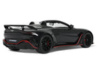 2023 Aston Martin V12 Vantage Roadster Onyx Black 1/18 Model Car by GT Spirit