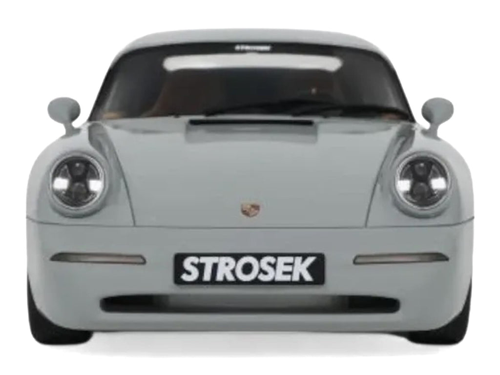 2023 Strosek Mega 30 Speedster (Porsche 911) Classic Gray 1/18 Model Car by GT Spirit-2