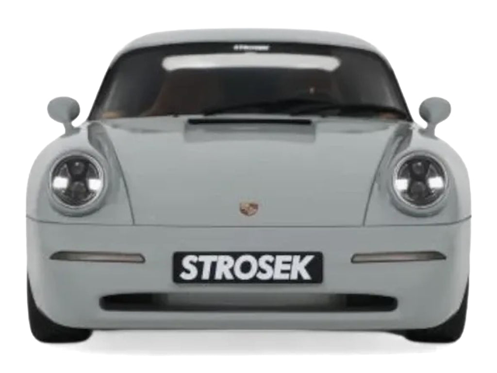 2023 Strosek Mega 30 Speedster (Porsche 911) Classic Gray 1/18 Model Car by GT Spirit