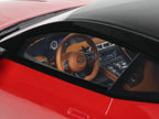 2023 Aston Martin DB12 Hyper Red with Black Top 1/18 Model Car by GT Spirit
