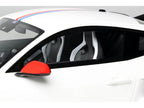 2025 Ford Mustang GTD "Spirit of America" Performance White with Blue and Red Stripes 1/18 Model Car by GT Spirit-2