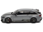 2024 Audi RS 6 GT Gray 1/18 Model Car by GT Spirit