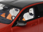 2025 BMW M5 (G90) Pebble Beach Edition Fire Orange Metallic with Black Top 1/18 Model Car by GT Spirit-2